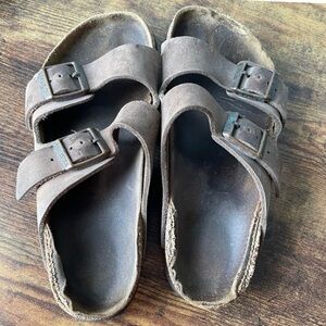Birkenstock Arizona Sandals | Women’s EU 35 | Brown Taupe Suede